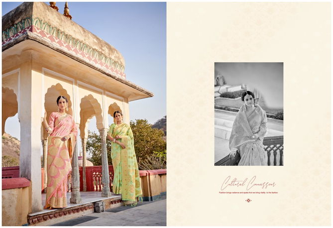 Neelambari Silk Nx By Sangam Heavy Linen Wedding Sarees Wholesale Shop In Surat
